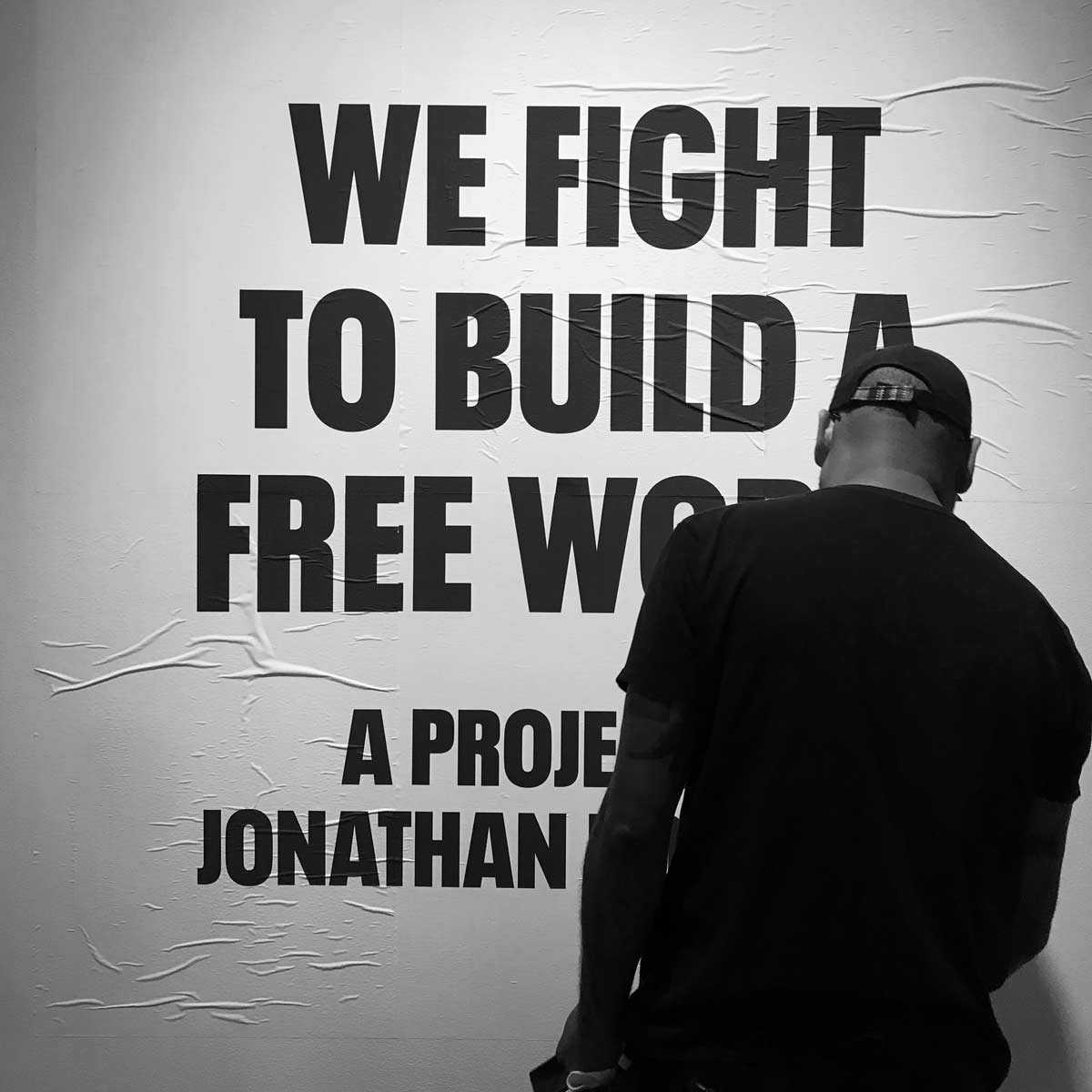 Horowitz Wheatpasting BW4