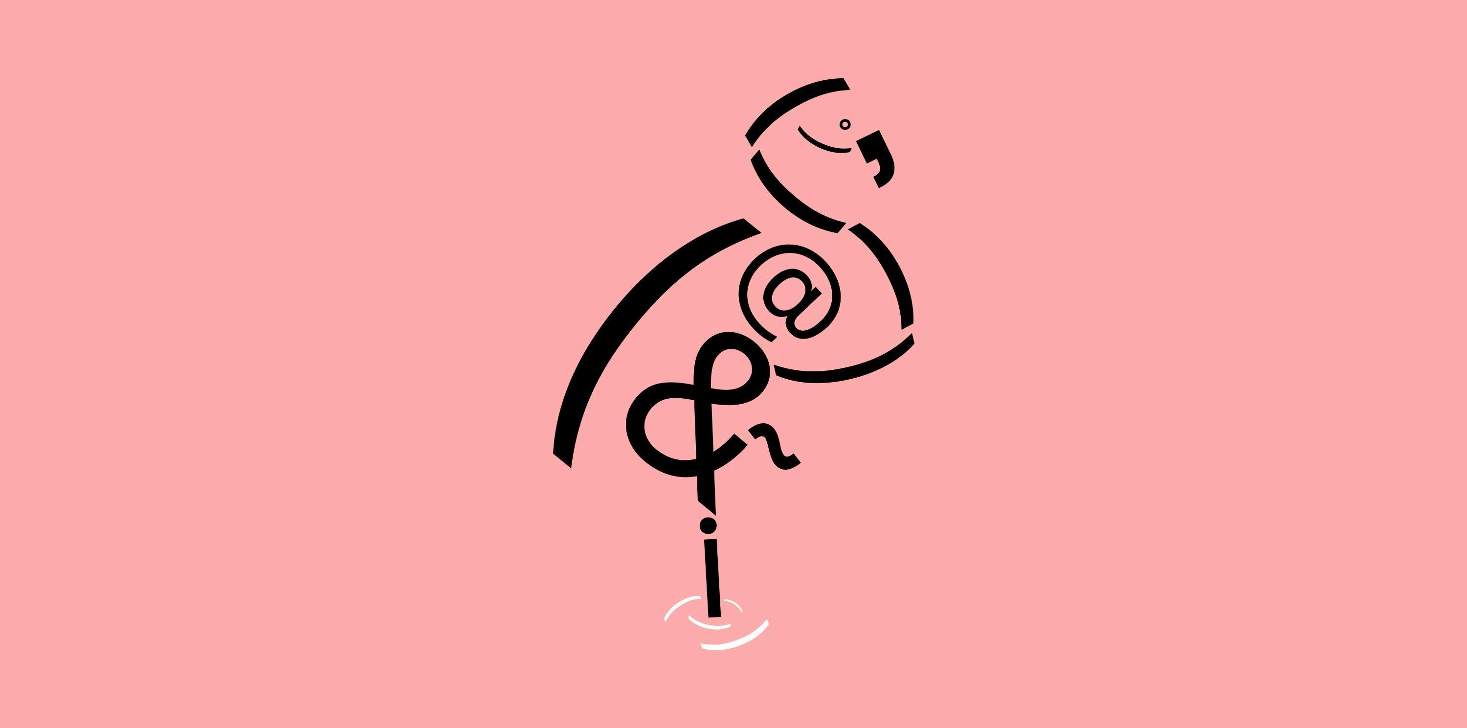 O Miami Helvetica Image Flamingo 1