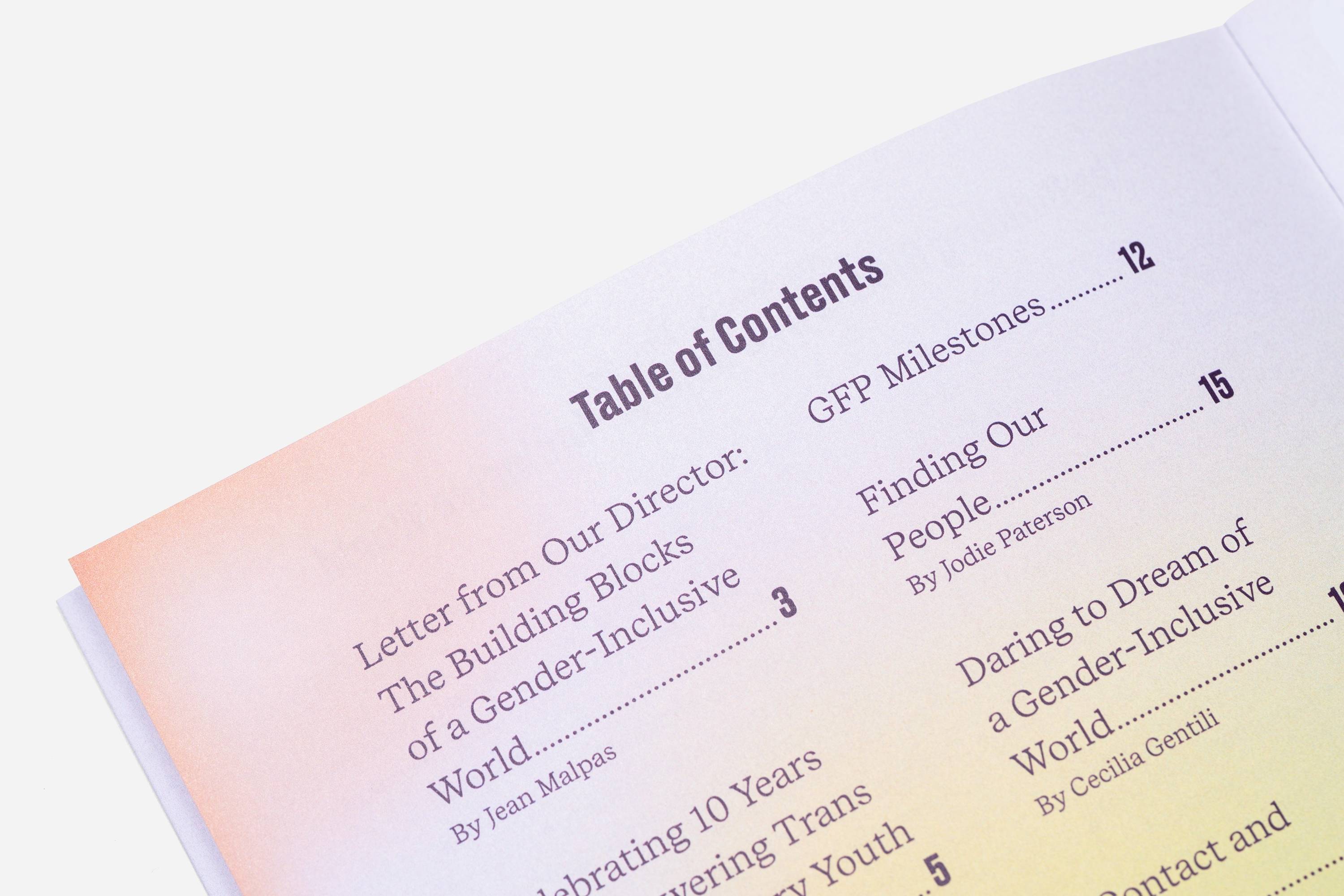 Topos GFP 10th Anniversary Booklet 05195 BG243