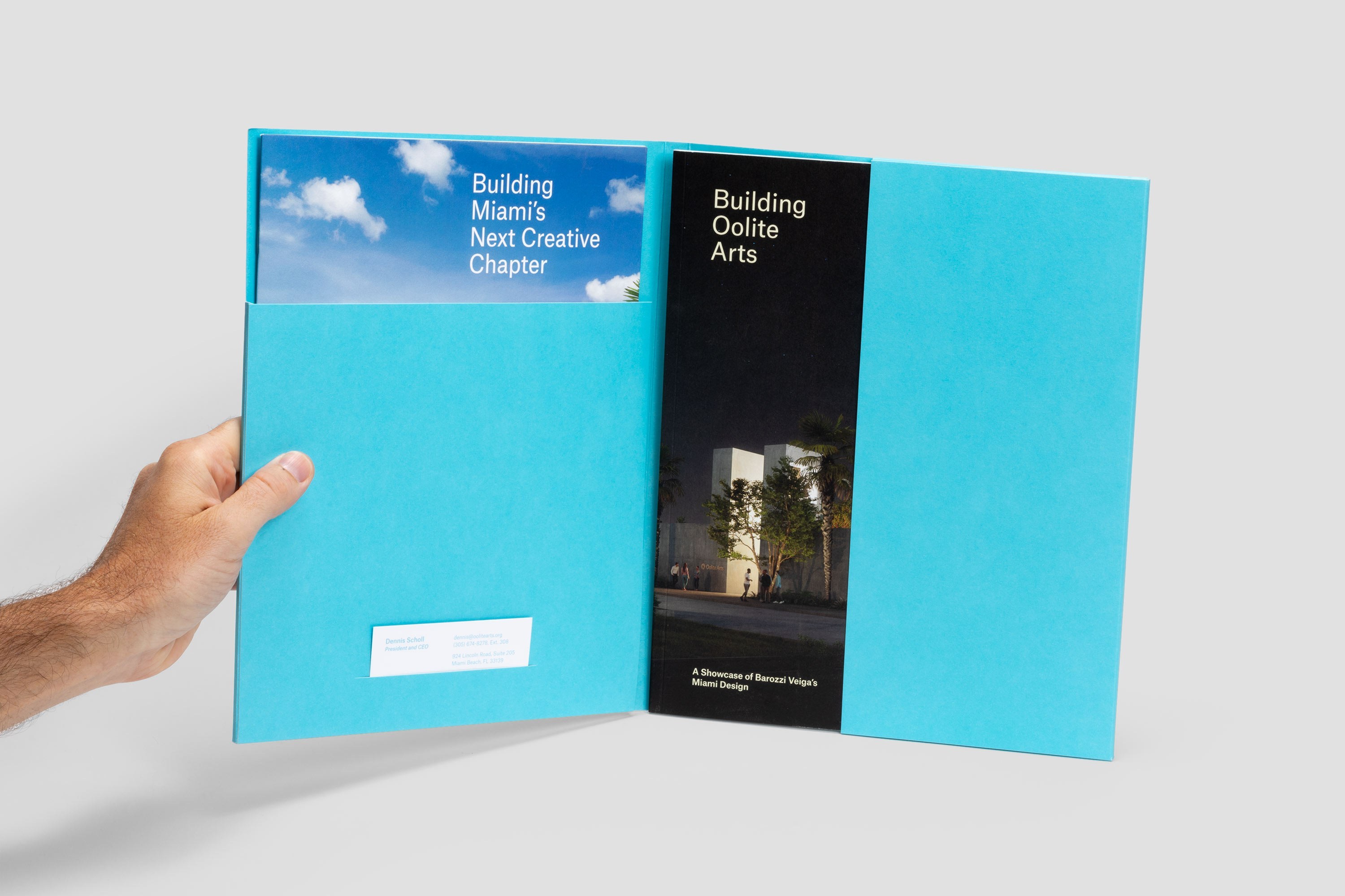 Topos Oolite Arts Campus Fundraising Folder Package 05651