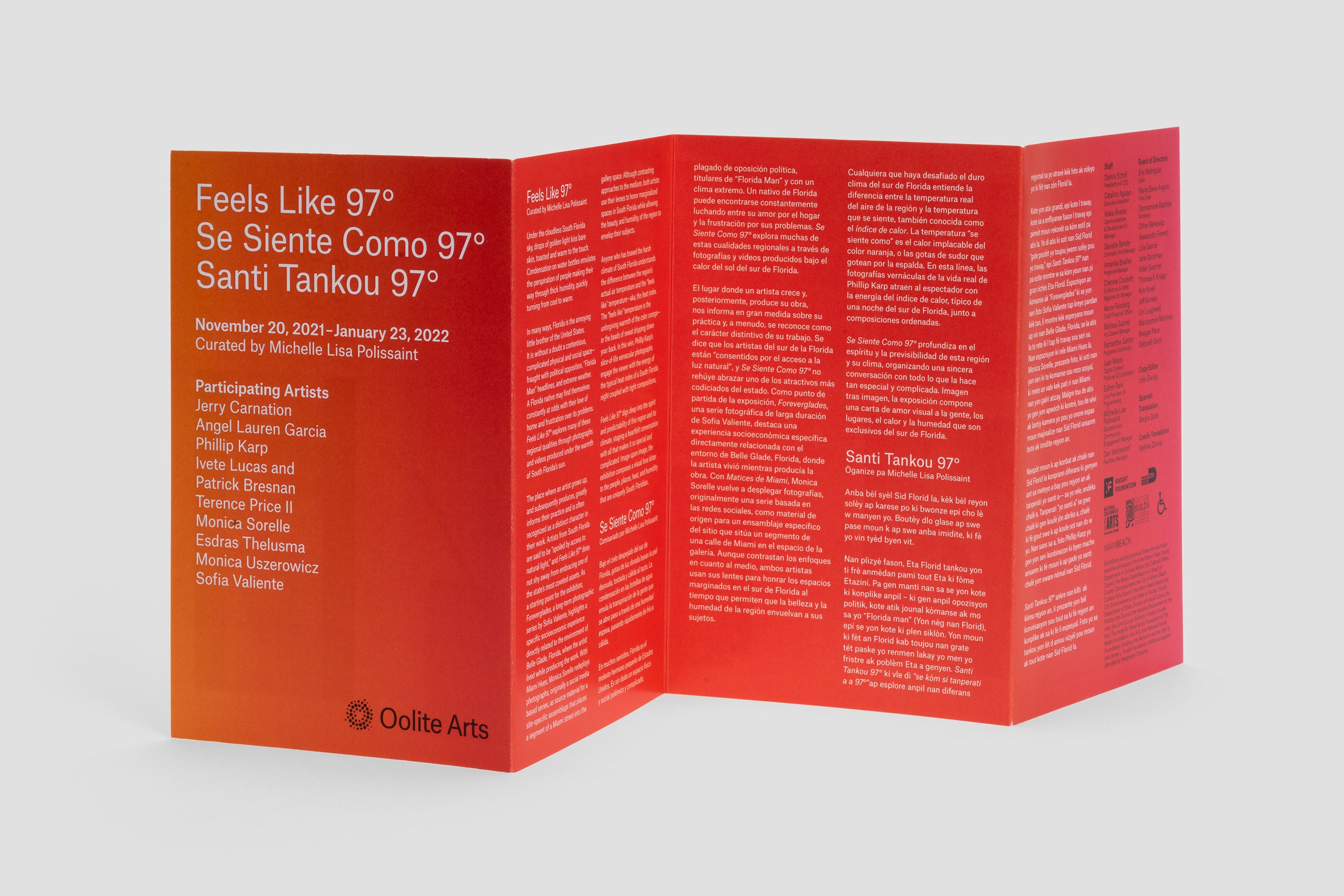 Topos Oolite Arts Feels Like 97 Exhibition Brochure 05601