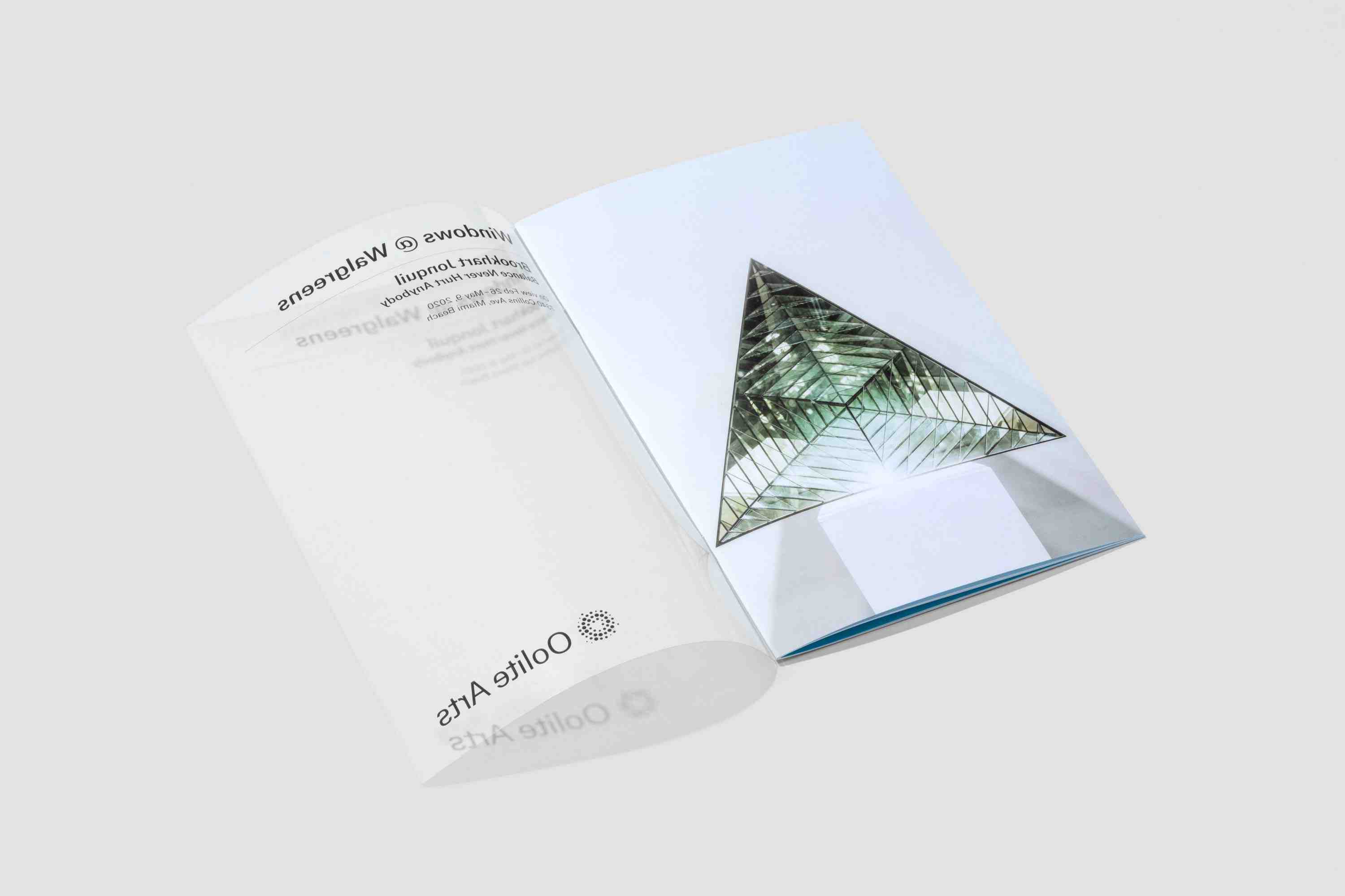 Topos Oolite Arts Windows at Walgreens Jonquil Cover Open 04905